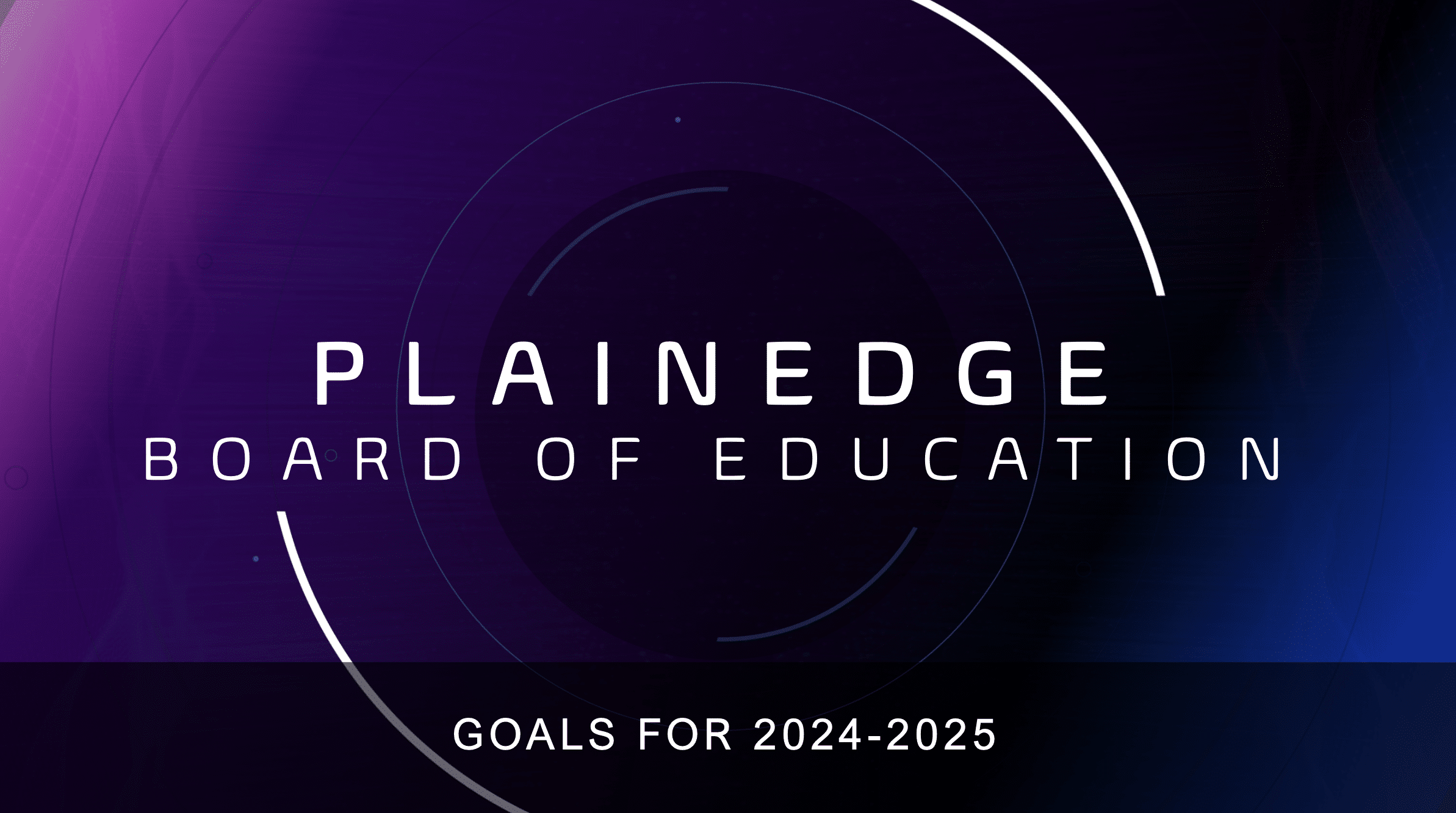 BOE Goals | Plainedge School District